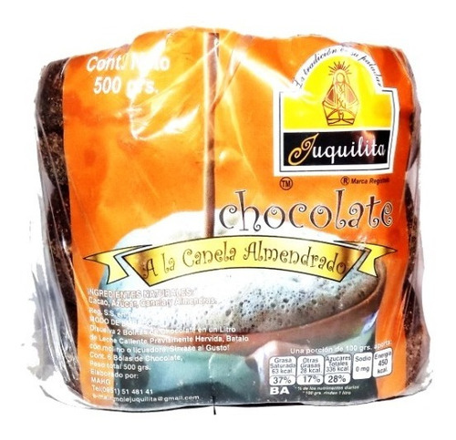500 Gr De Chocolate Artesanal 100% Puro En Barra