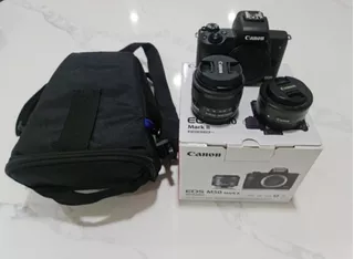 Camara Canon M50 + Kit Lens + Lente Efm 22mm + Gymbal + Sd