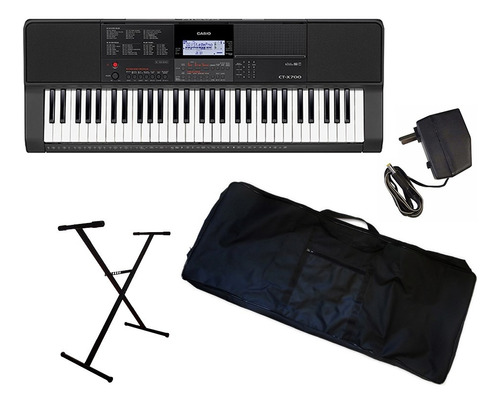 Teclado Casio Ct-x700 + Soporte, Funda Y Fuente - Oddity