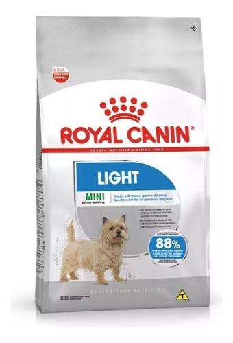 Alimento Royal Canin Size Health Nutrition Mini Light para cão adulto de raça pequena sabor mix em sacola de 1kg