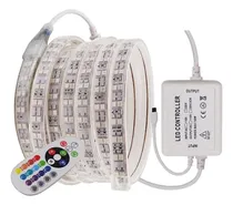 Comprar Tira Luz Led Remota Tactil Doble Fila Rgb Cinta Impermeable