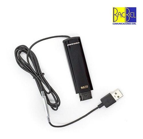 Poly Plantronics Adaptador De Auricular Headset Da70 Qd/usb