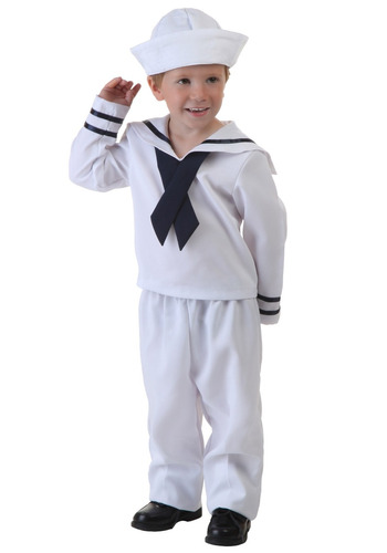 Disfraz Para Niño Marinero Talla 4t Halloween 