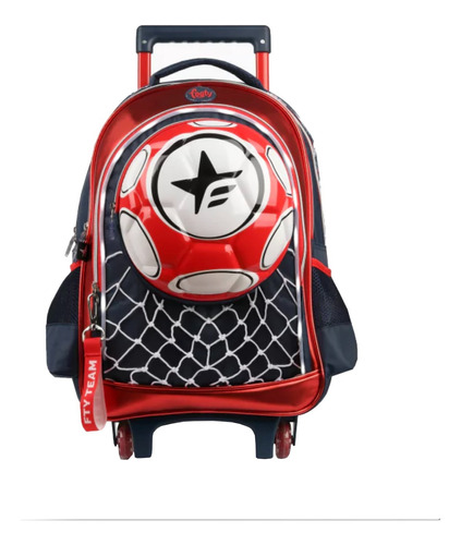 Mochila Carro Futbol 18 Footy F1751 Escolar