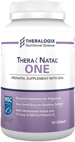 Theranatal One Prenatal Multivitamin | 90 Day Supply | 90 So