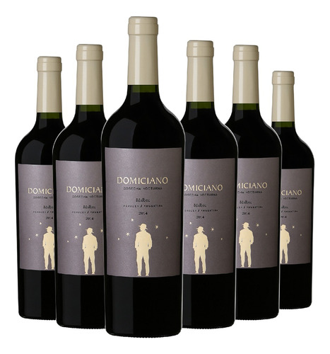 Vino Domiciano Cocecha Nocturna Malbec 6x750cc