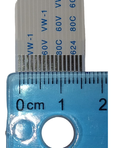 Cable Cinta Flex 16 Vías 30cm Paso 1mm Para Óptico Kss-213c
