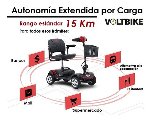Carro Eléctrico Para Movilidad Reducida