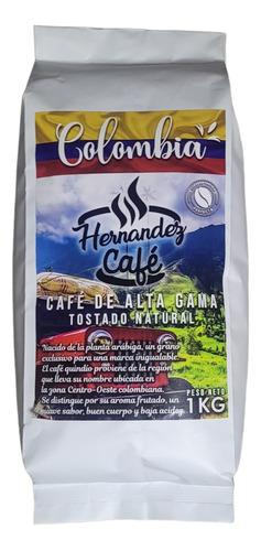 Café Colombiano X 1 Kilo En Grano O Molido 