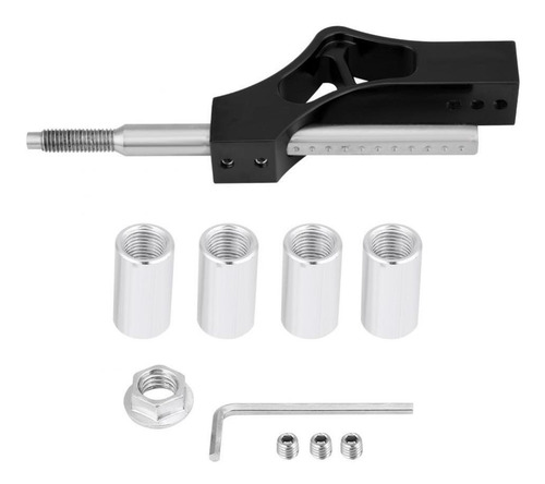 Imagen 8 de 9 de Pomo De Palanca De Cambios Universal Ajustable De Acero Inox