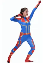 Comprar Ropa De Capitán Marvel Ropa De Superhéroe For Mujer Ropa De