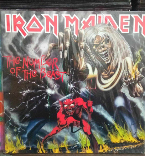 Vinilo Iron Maiden La Nación $/ Unidad (Usado)
