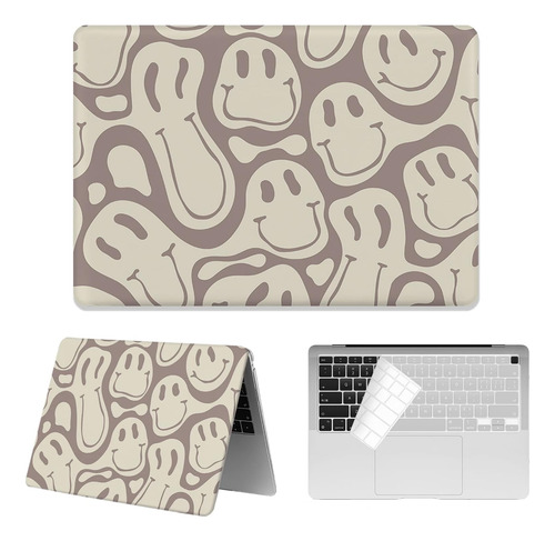 Funda Watbro Para Macbook Air 13 M2 + C/teclado Smilea