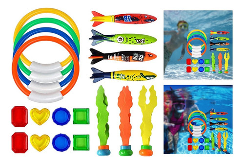 ... 19 Piezas De Juguetes De Buceo For Hundimiento De