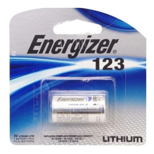 El-123a - Bateria Energizer Lithium 3v Bl X 1