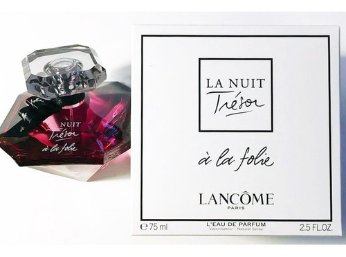 Perfume Tester Lancome La Nuit Trésor À La Folie Edp 75ml