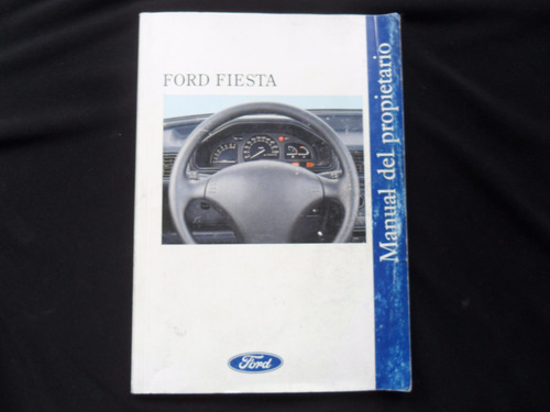 Ford Fiesta 1993 1994 Manual Guantera Instrucciones Dueño