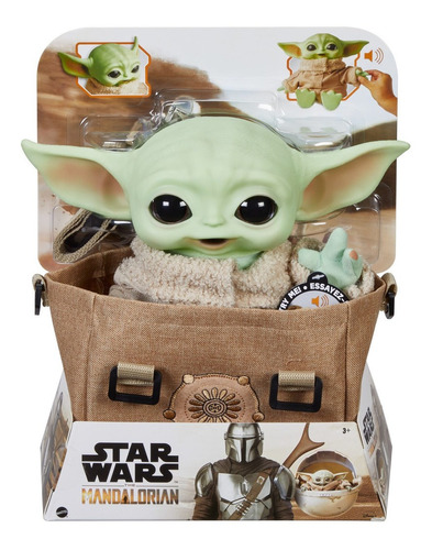 Figura Baby Yoda The Child The Mandalorian Hbx33 De Mattel