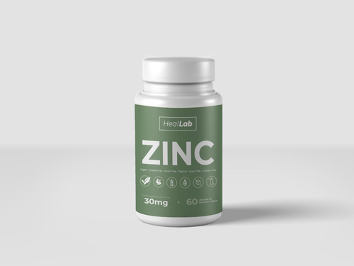 Zinc Organico Puro 30  Mg 60 Capsulas 