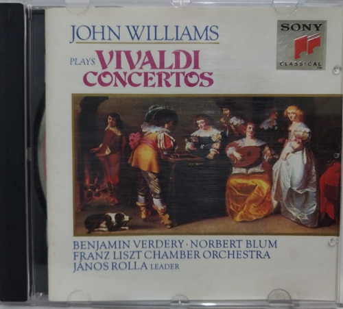 John Williams Plays Vivaldi Concertos Cd La Cueva Musical