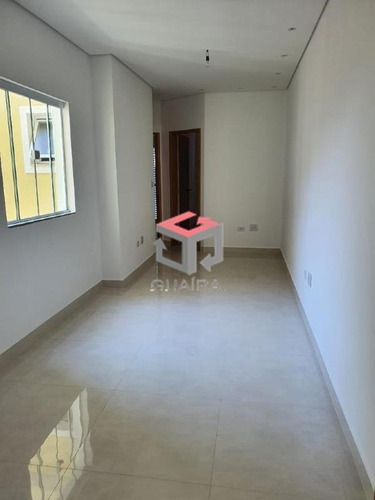 Imagem 2 de 16 de Cobertura À Venda, 2 Quartos, 1 Suíte, 2 Vagas, Alzira - Santo André/sp - 114083