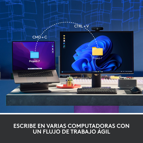 Mini Teclado Inalámbrico Logitech Mx Mechanical Iluminado