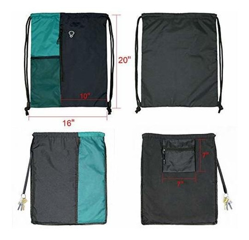 Mochila Deportiva Con Cordón Para Mujeres, Hombres Y Niños L