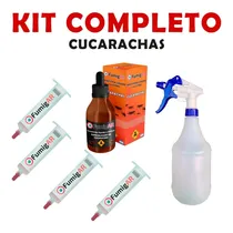 Comprar Kit Venenos Insecticidas Mata Cucarachas Gel Liquido Efectiv