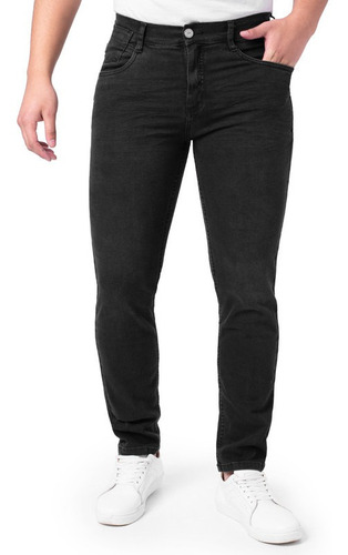 Pantalon Denim Stretch Norton Chesnel Stone Black St.