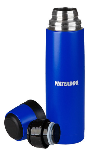 Imagen 2 de 4 de Waterdog Termos Ta A De Acero Inoxidable 0.5l Blue Ta501bln