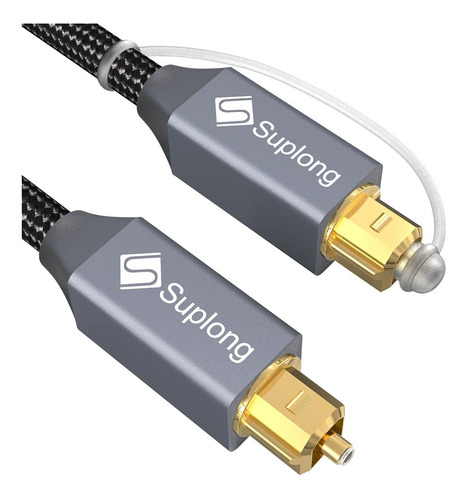 Cable De Audio Optico Suplong | 3 Mt | Samsung, Ps4 Y Mas