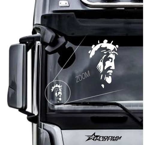 Calco Cristo Brasilero Camioneros Autos Camion