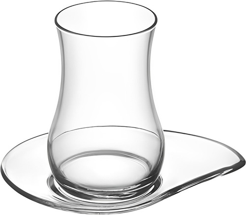 Imagen 2 de 3 de Juego D Vasos Tazas Té Café 170ml +plato 12piezas Turcas Eva