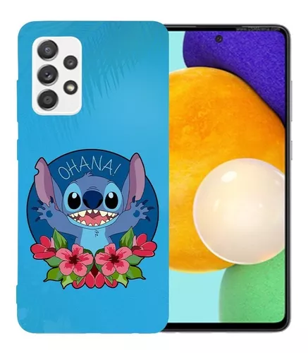 Funda Compatible Con Samsung A53 5g Case Mujer Stitch + Mic