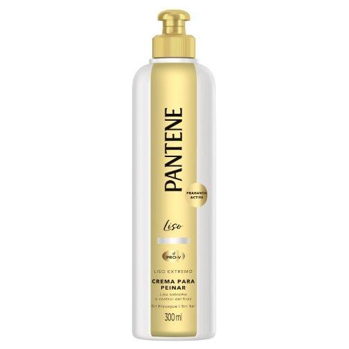 Crema Para Peinar Pantene Liso Extremo 300ml