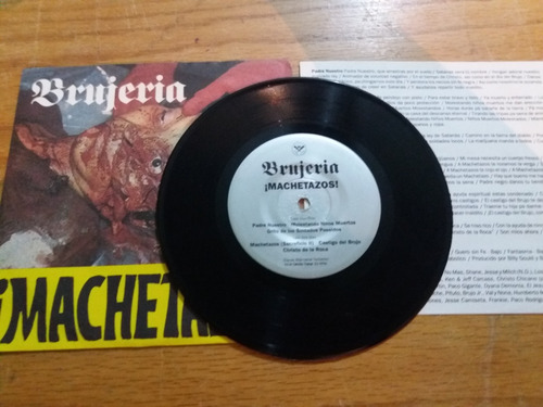 Brujeria-¡machetazos!,single 7 Made In Canada1992-1.edicion (Usado)