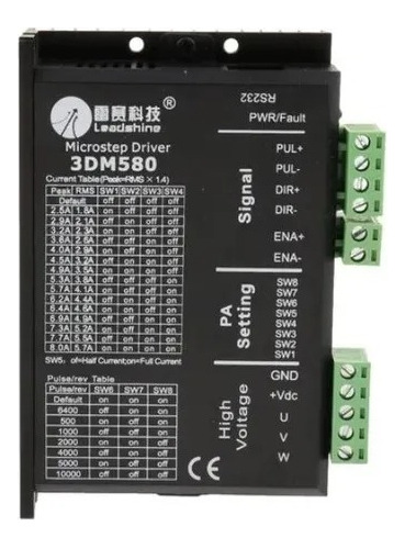 3dm580 - Driver Microstep Digital Paso A Paso De Conductor