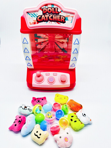 Máquina De Garras Con Sonido Para Niños Y 20 Mini Juguetes