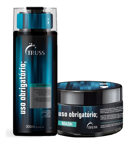 Kit Truss Uso Obrigatorio Protecao Capilar (2 Produtos)