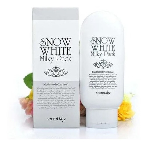 Imagen 5 de 5 de Mascarilla Aclarante Secret Key Snow White Milky Pack