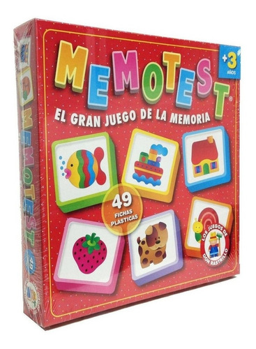 Memotest Ruibal El Gran Juego De La Memoria Original