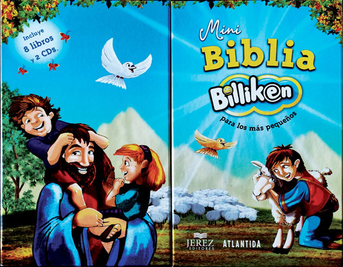 Biblia Para Niños Antiguo Y Nuevo Testamento. 8 Tomos Y 2 Cd