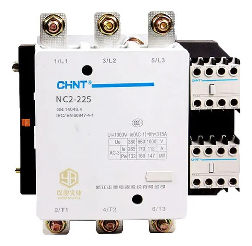 Contactor Chint 330 Amper Bobina 220 Vca Mod. Nc2-330