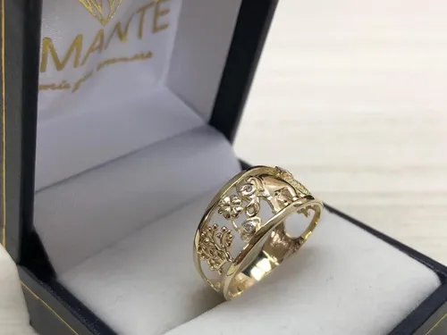 Anillo de la suerte de oro hotsell