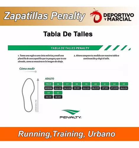 Zapatillas Deportiva Penalty Originales Urbanas Gym