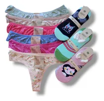 Comprar Combo 4 Bombachas Colaless + 4 Invisibles Con Orejitas