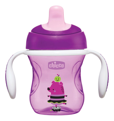 Pack 2 Vasos De Transición Chicco Anticólicos 6m+ Rosa 200ml