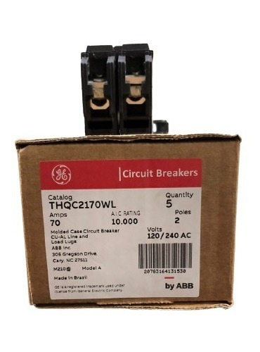 Breaker Thqc Superficial 2x70 General Electric