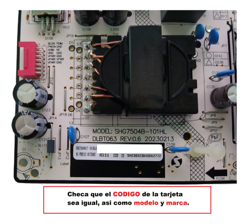 Philips 65pul6653/f8, Fuente Shg750b-101hl (Usado)
