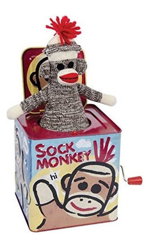 Schylling Sock Monkey Jack En La Caja